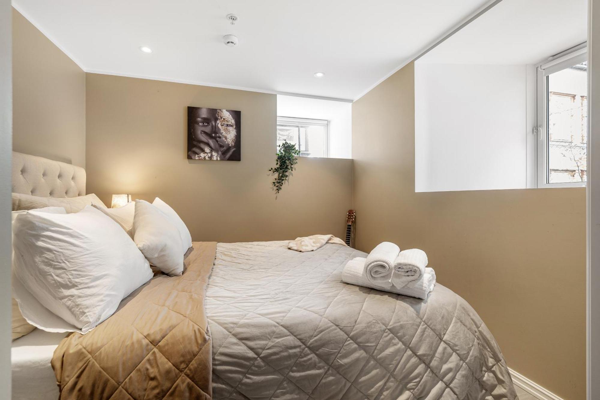 Solsiden Modern Stay: King Beds, Private Entry Trondheim Eksteriør bilde